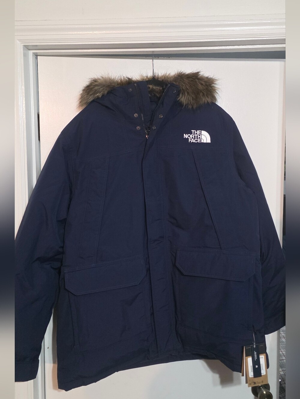 The North Face Mens McMurdo Parka Summit Navy Men Size XL NWT